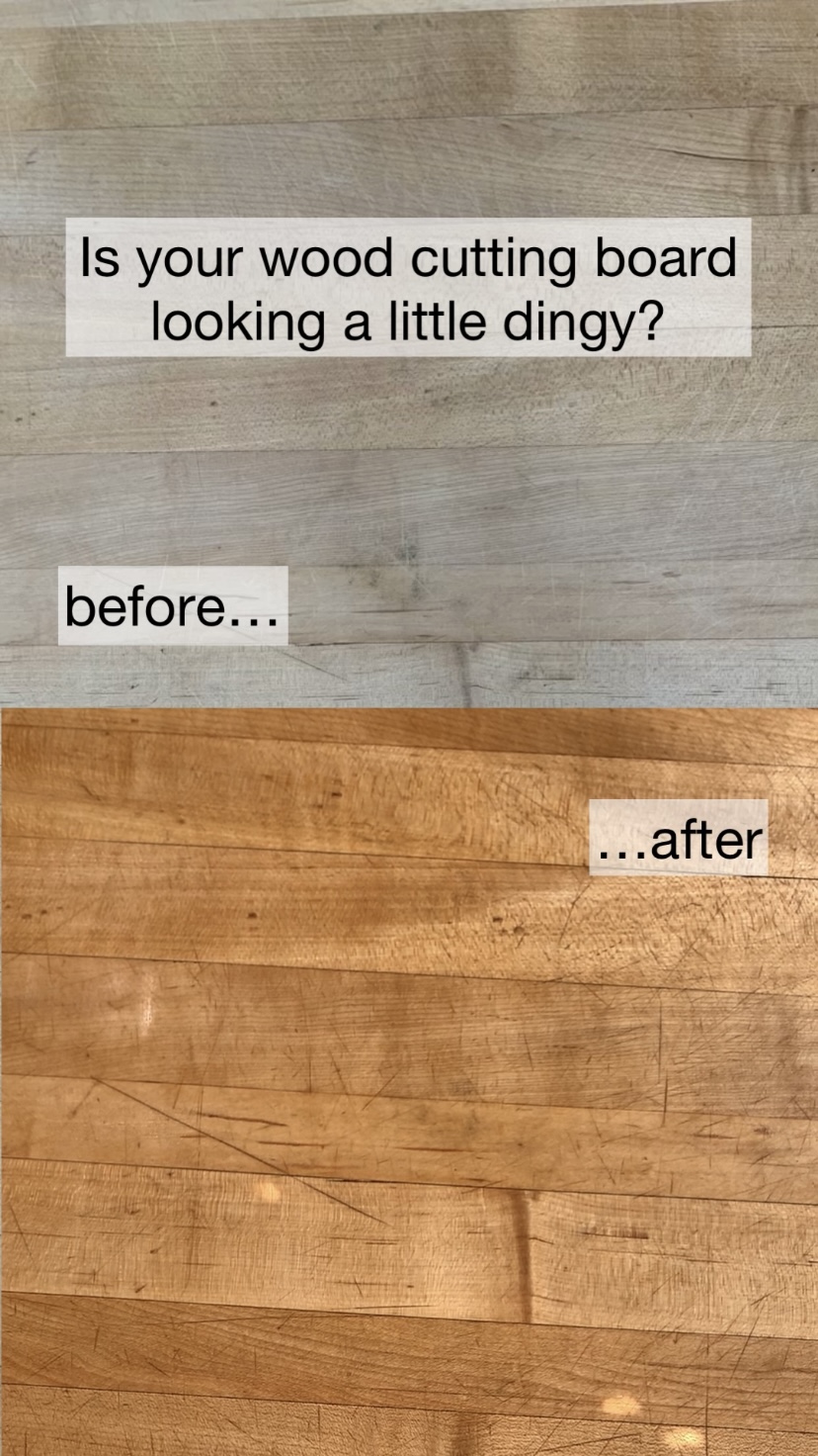 How to Refinish a Wood Cutting Board