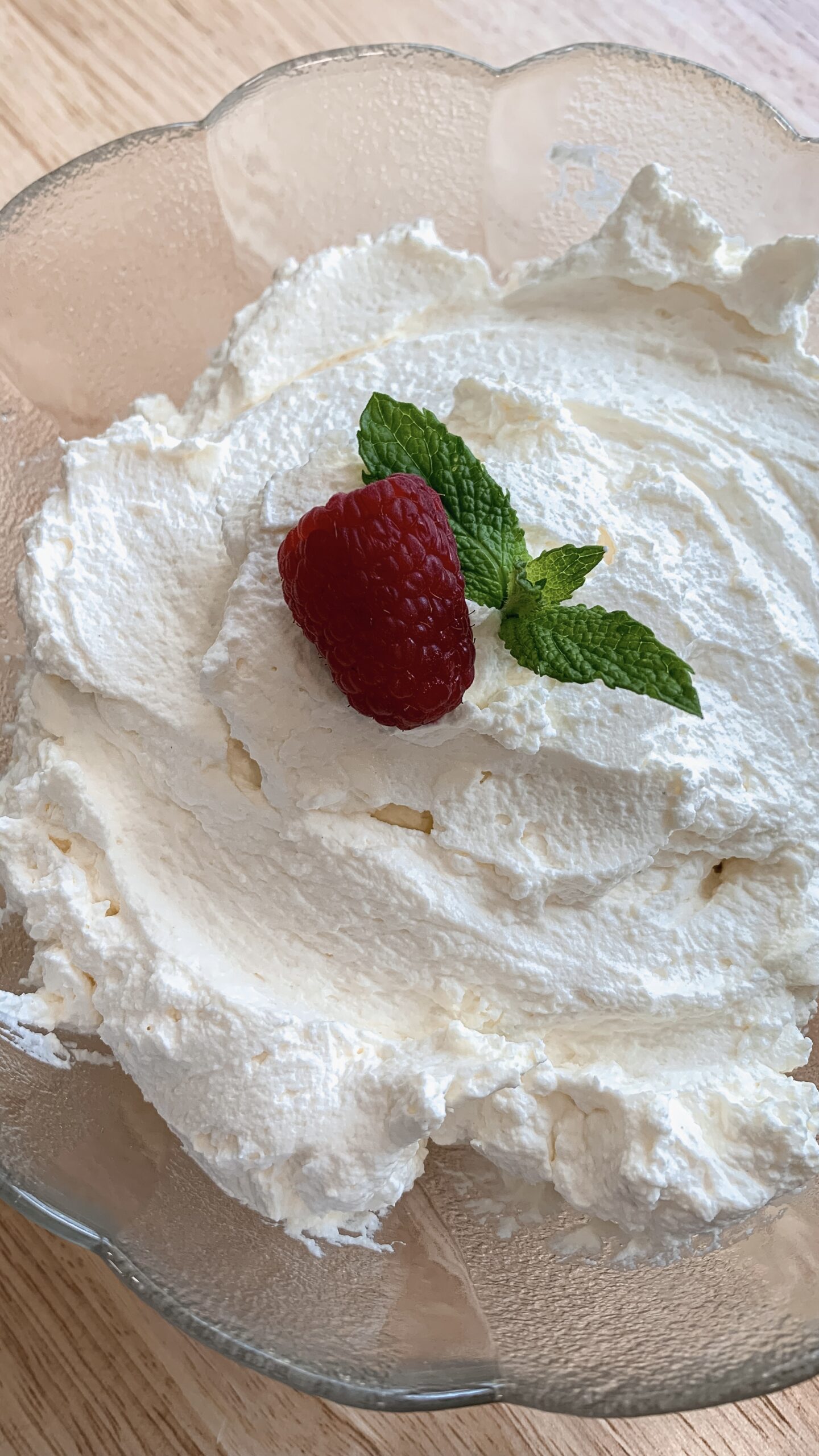 Mascarpone Whipped Cream