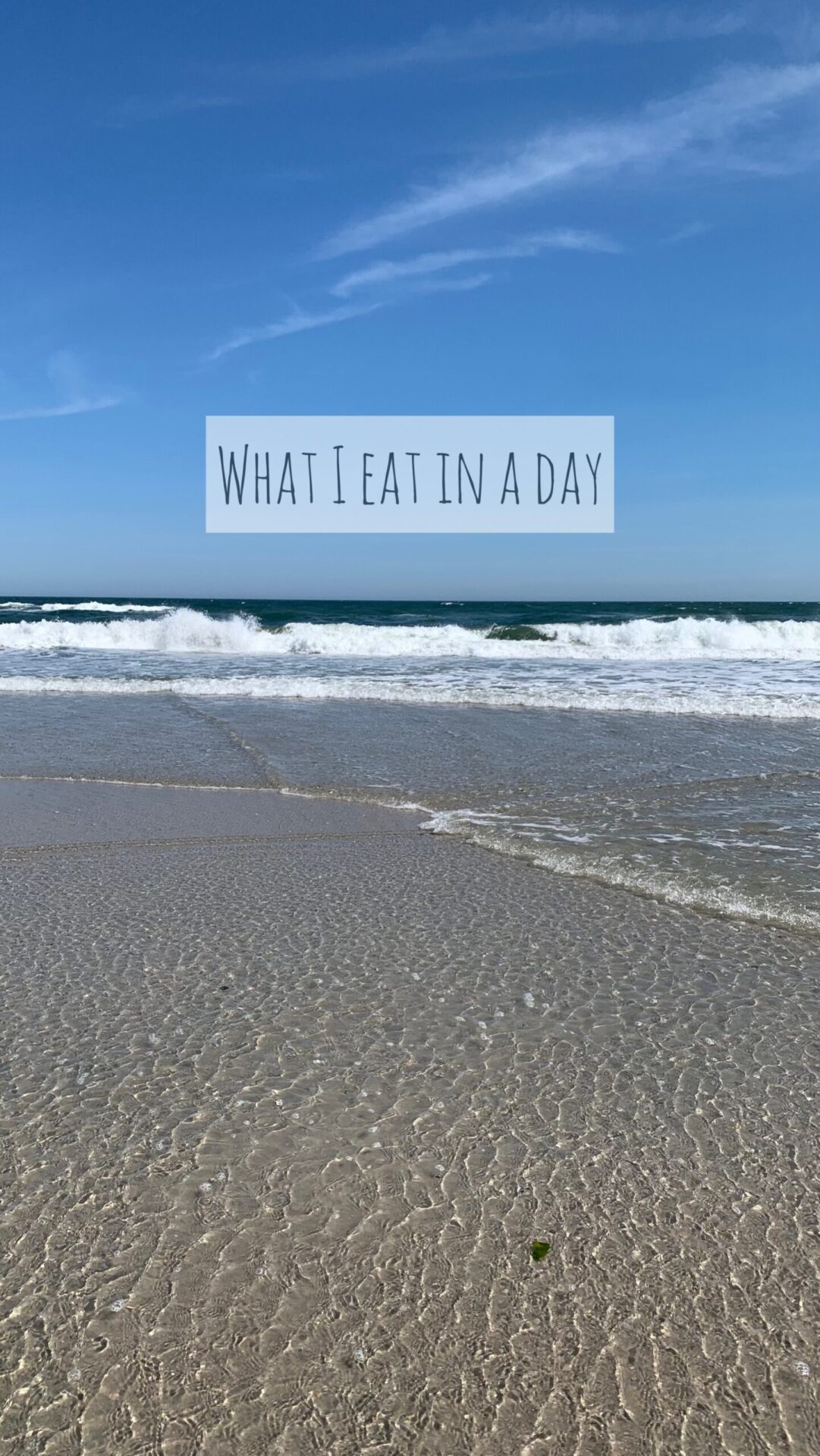 What I Eat in a Day